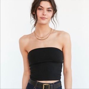 Urban outfitters black tube top